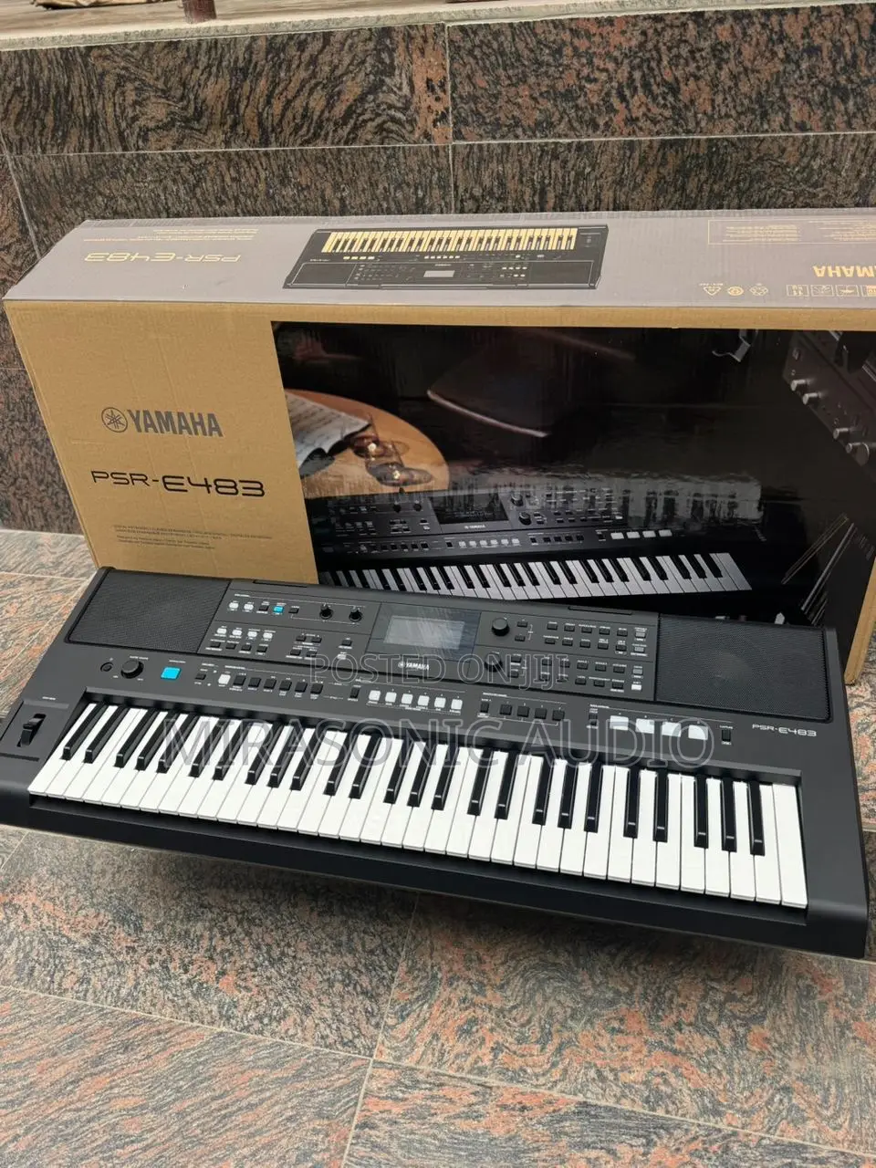 Yamaha New E Series:Yamaha Psr E483 Professional Keyboard