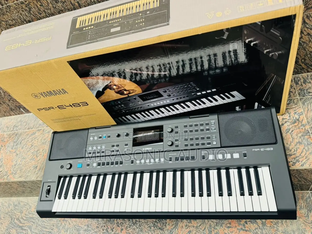 Yamaha New E Series:Yamaha Psr E483 Professional Keyboard