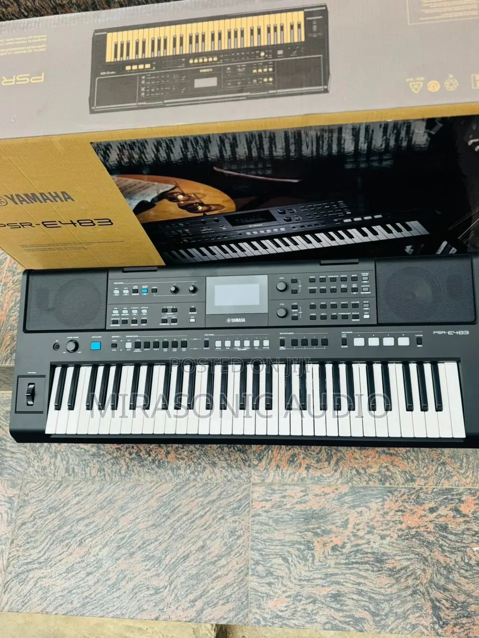 Yamaha New E Series:Yamaha Psr E483 Professional Keyboard