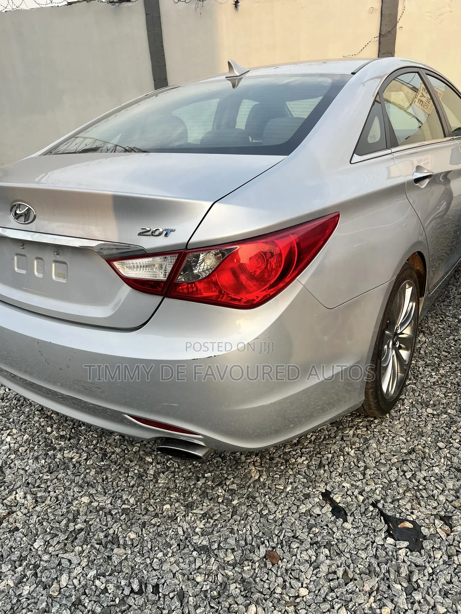 Hyundai Sonata SE 2.0T Sedan FWD (2.0L 4cyl 6A) 2012 Silver