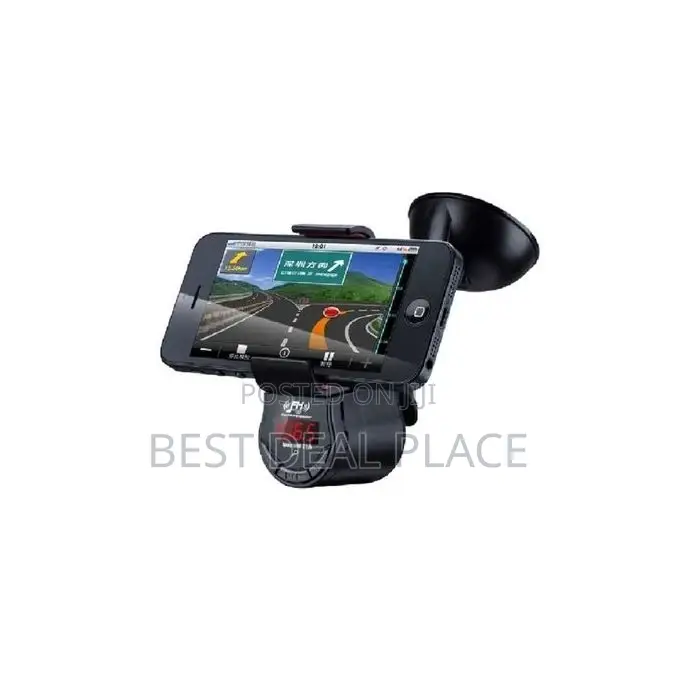 Car Phone Holder Fm Transmitter With Mp3 Player