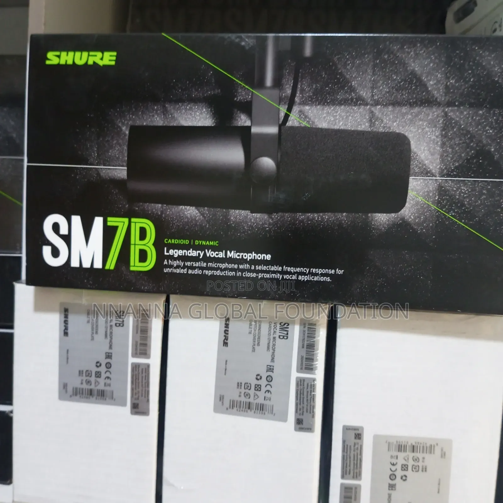 Sm7b Legendary Vocal Microphone