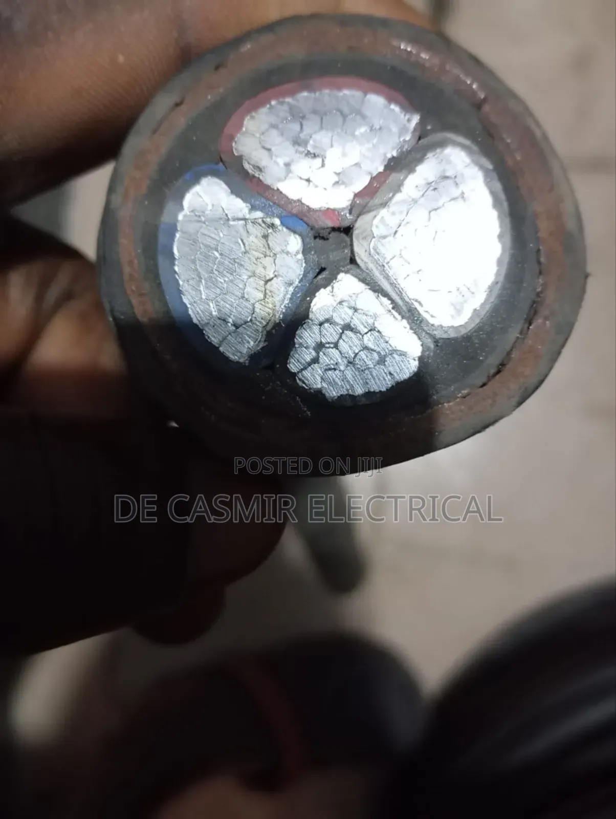 3x120mm2 and 70mm2 Armoured Aluminium Cable