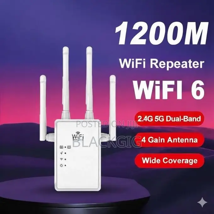 Wifi Extender 1200m Booster Wifi Repeater Range Extender 2.4g 5g