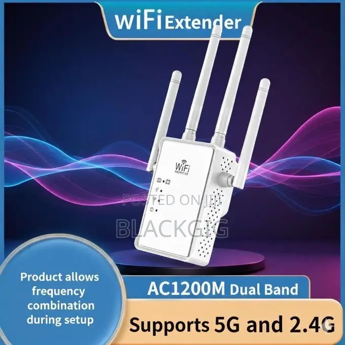 Wifi Extender 1200m Booster Wifi Repeater Range Extender 2.4g 5g