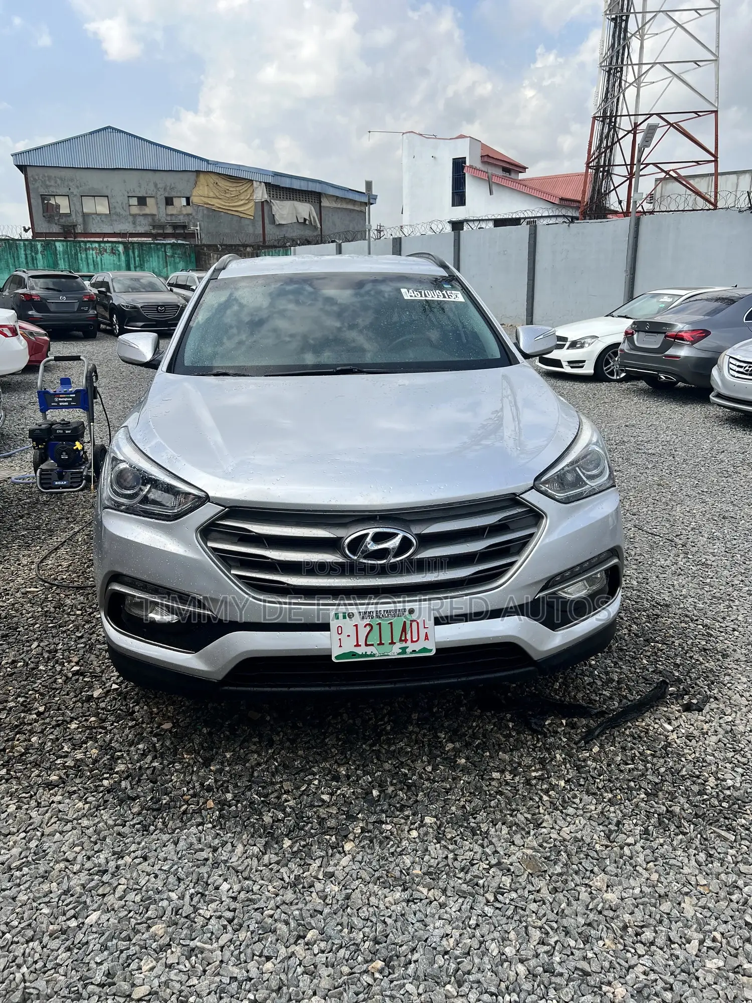 Hyundai Santa Fe SE FWD 2016 Silver
