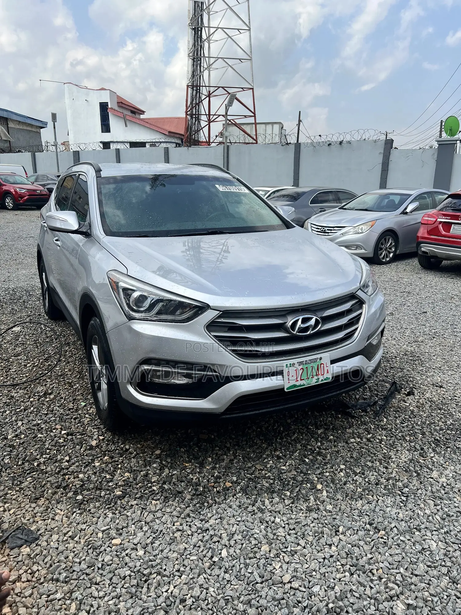 Hyundai Santa Fe SE FWD 2016 Silver