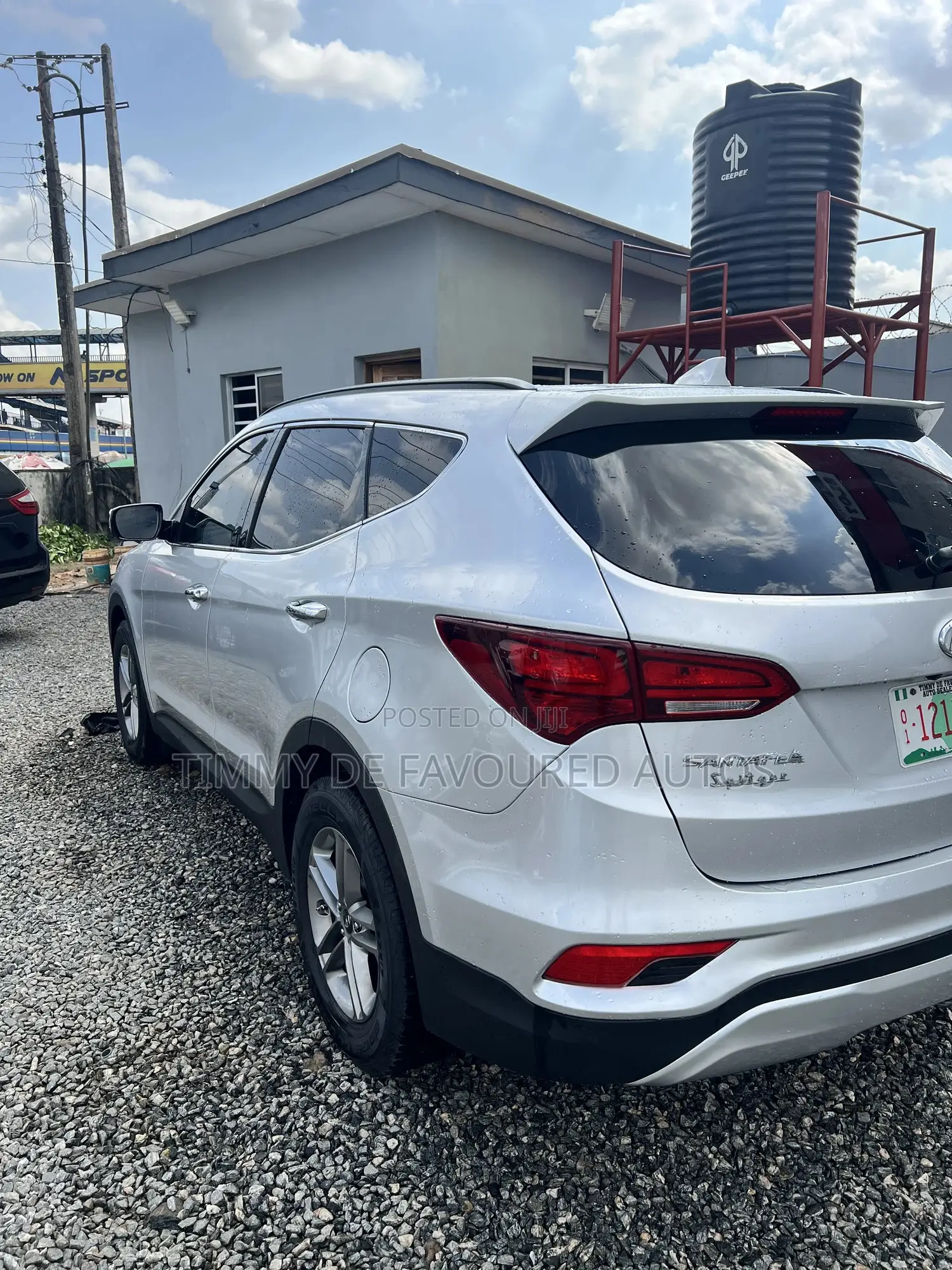 Hyundai Santa Fe SE FWD 2016 Silver