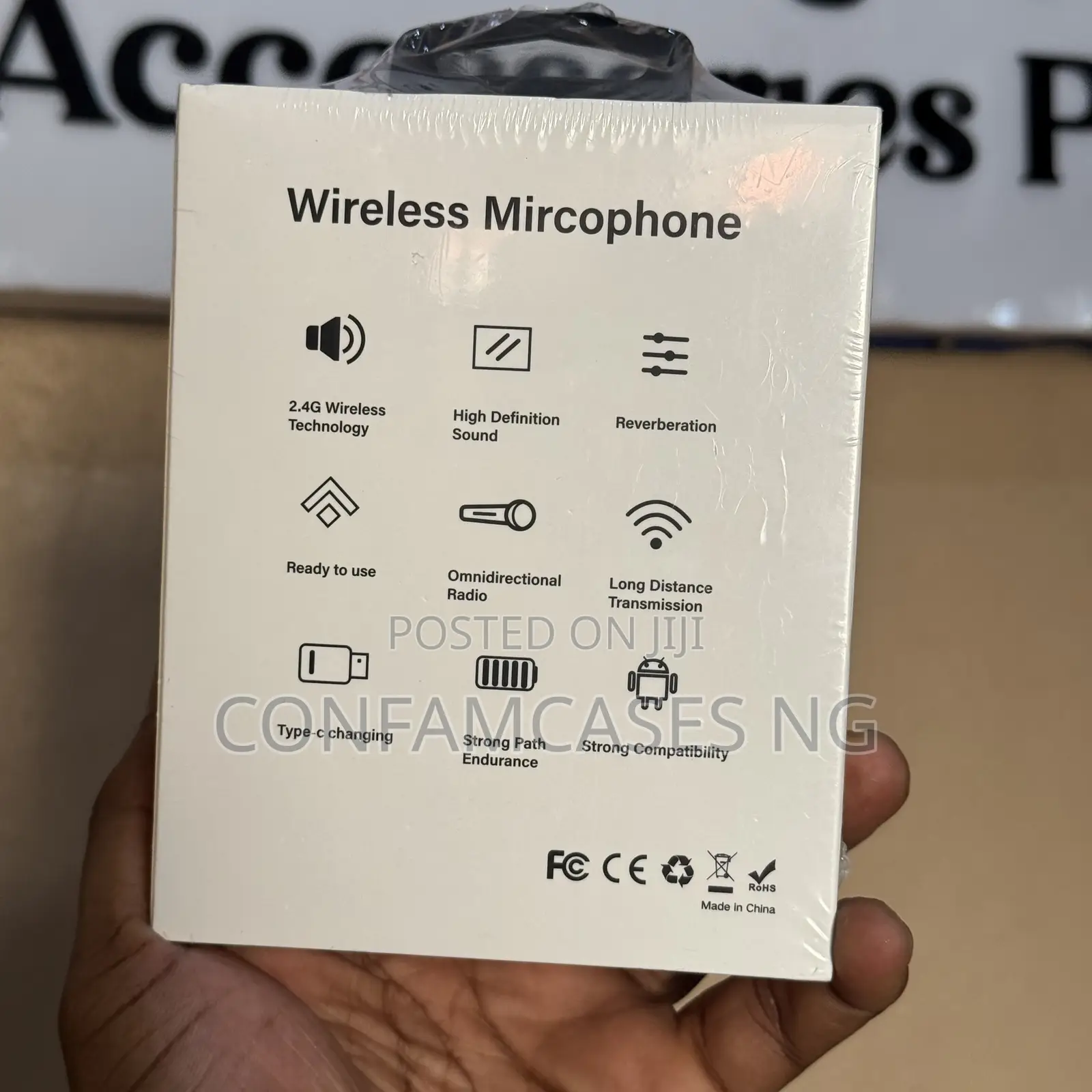 K 95 Vlog Wireless Noise Cancellation Dual Microphone Mic