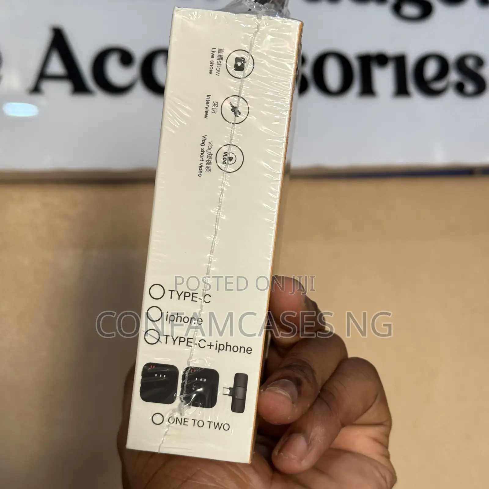 K 95 Vlog Wireless Noise Cancellation Dual Microphone Mic
