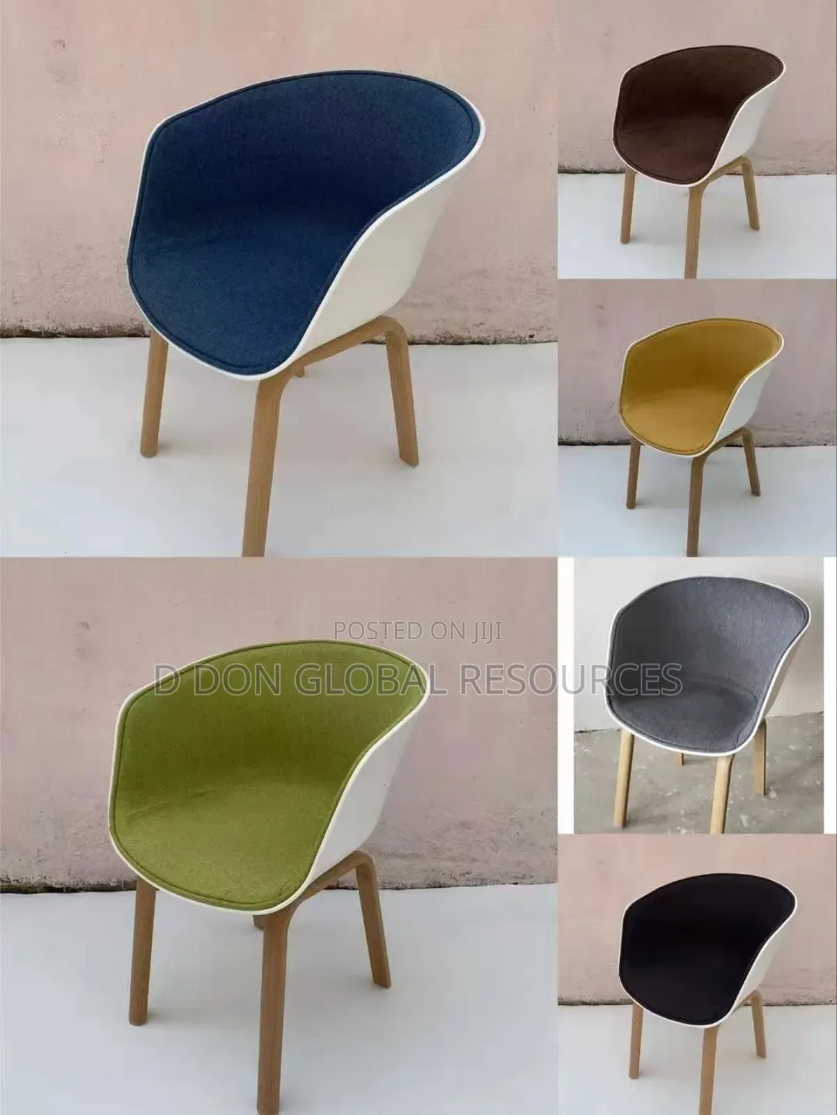 Chair With Wooden Legs