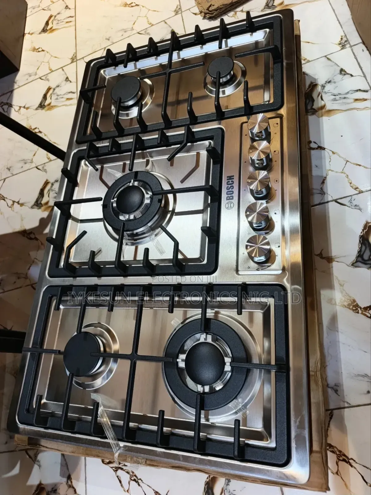 Original Bosch Built-in Premium Quality Luxury 2 Big Medium Burners