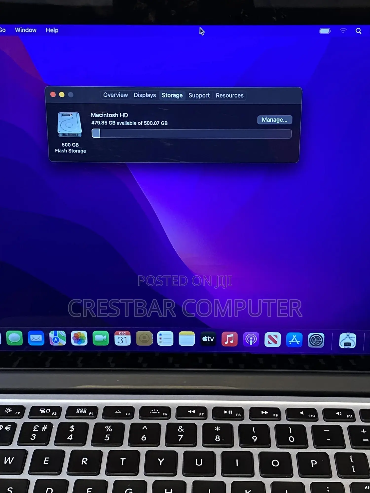 Laptop Apple MacBook Pro 2015 16GB Intel Core i7 SSD 512GB