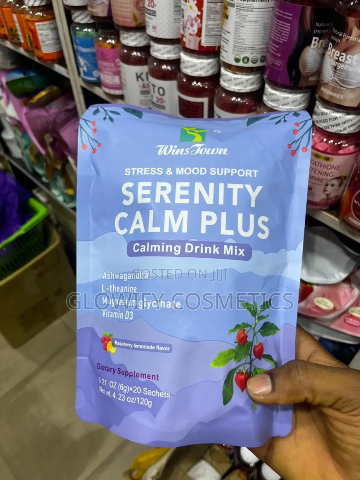 Wins Town Serenity Calm Plus Drink