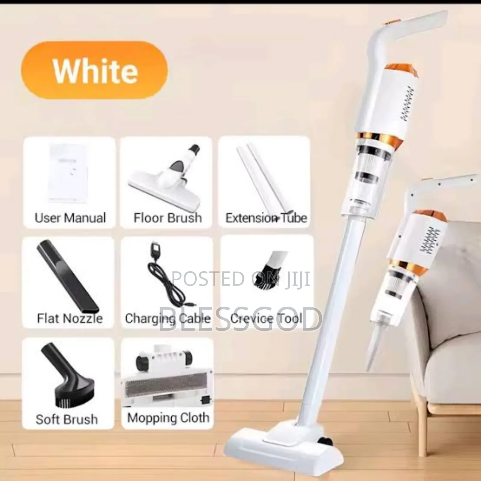 3 in 1 Wairless Rechargeable Vacuum Cleaner
