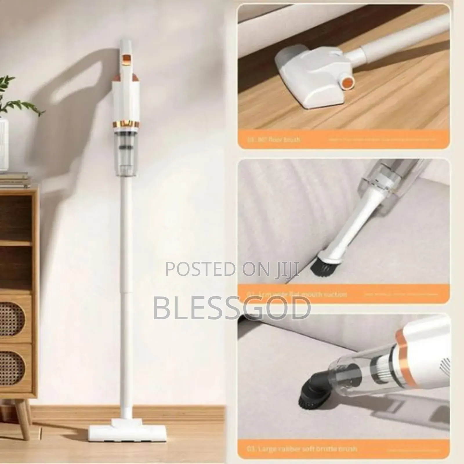 3 in 1 Wairless Rechargeable Vacuum Cleaner