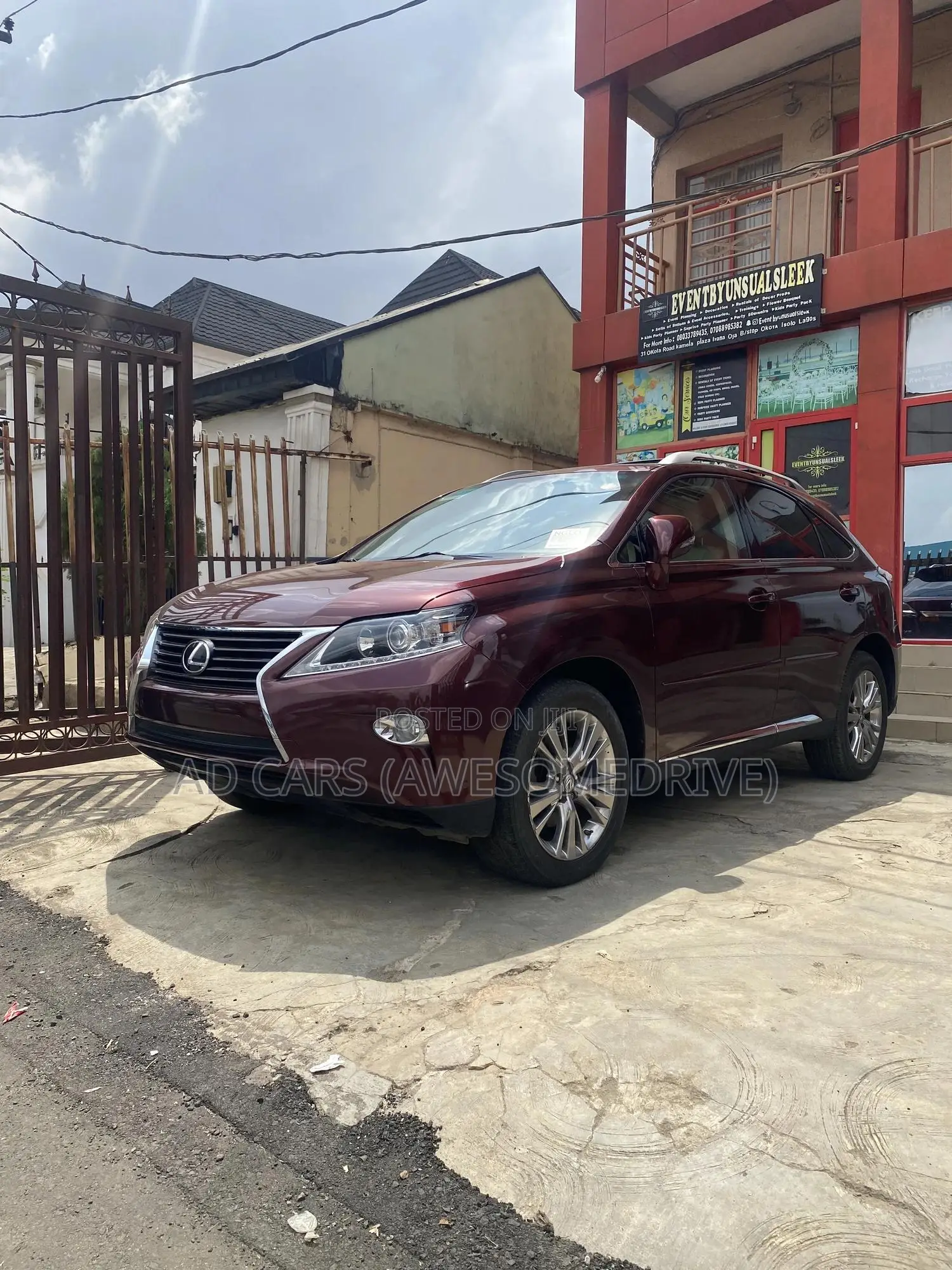 Lexus RX 2014 Burgundy