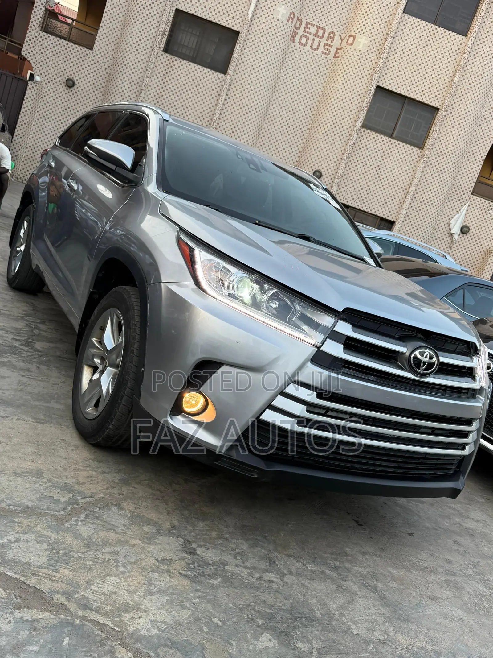 Toyota Highlander Limited V6 4x4 (3.5L 6cyl 6A) 2016 Silver