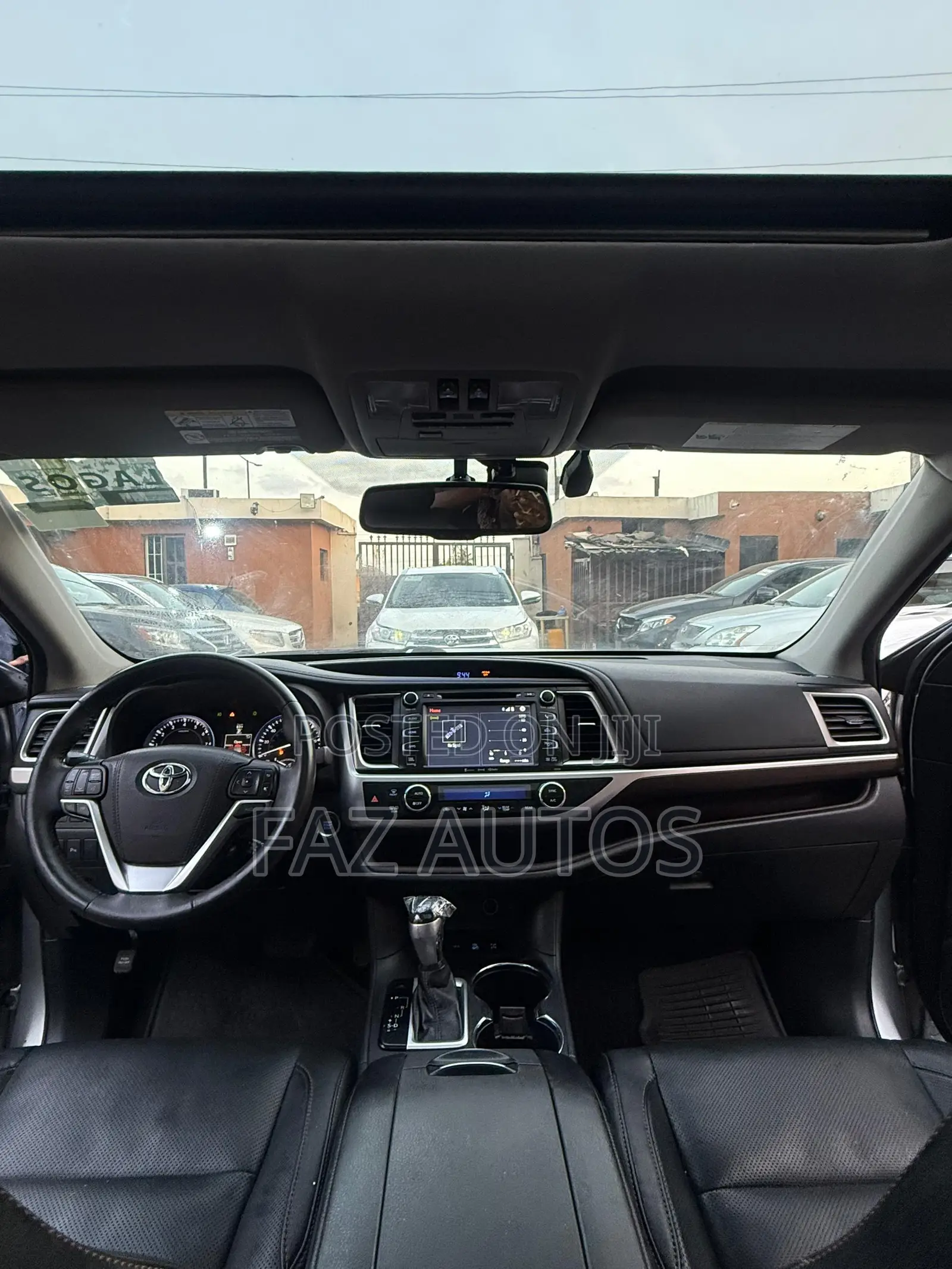 Toyota Highlander Limited V6 4x4 (3.5L 6cyl 6A) 2016 Silver