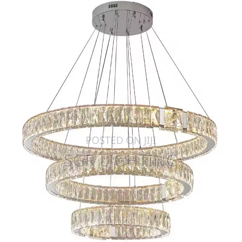 Modern Crystal Chandelier Led Pendant Light