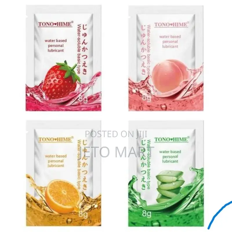 Water Oil Based Sex, Anal Vagina Lubricant- 4units