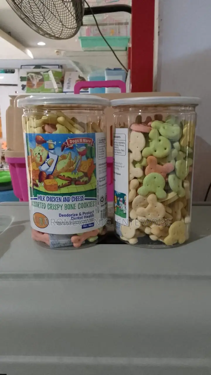 Dog Treats – Milk, Chicken Cheese Crispy Bone Cookies (300g)