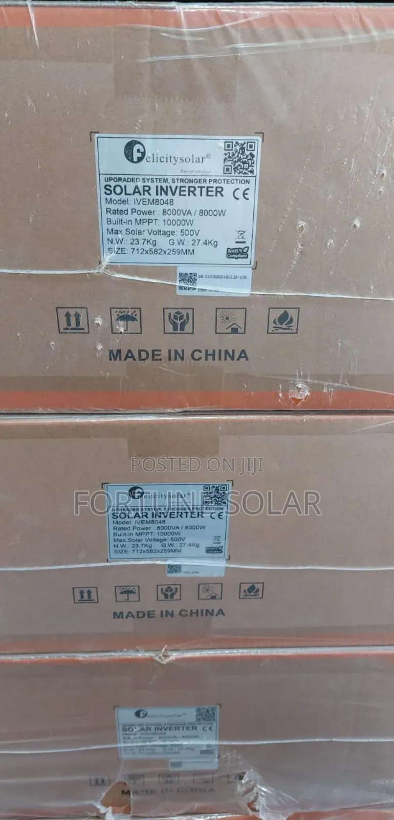 Felicity 8kva 48v Ivpm Hybrid With Digital Display
