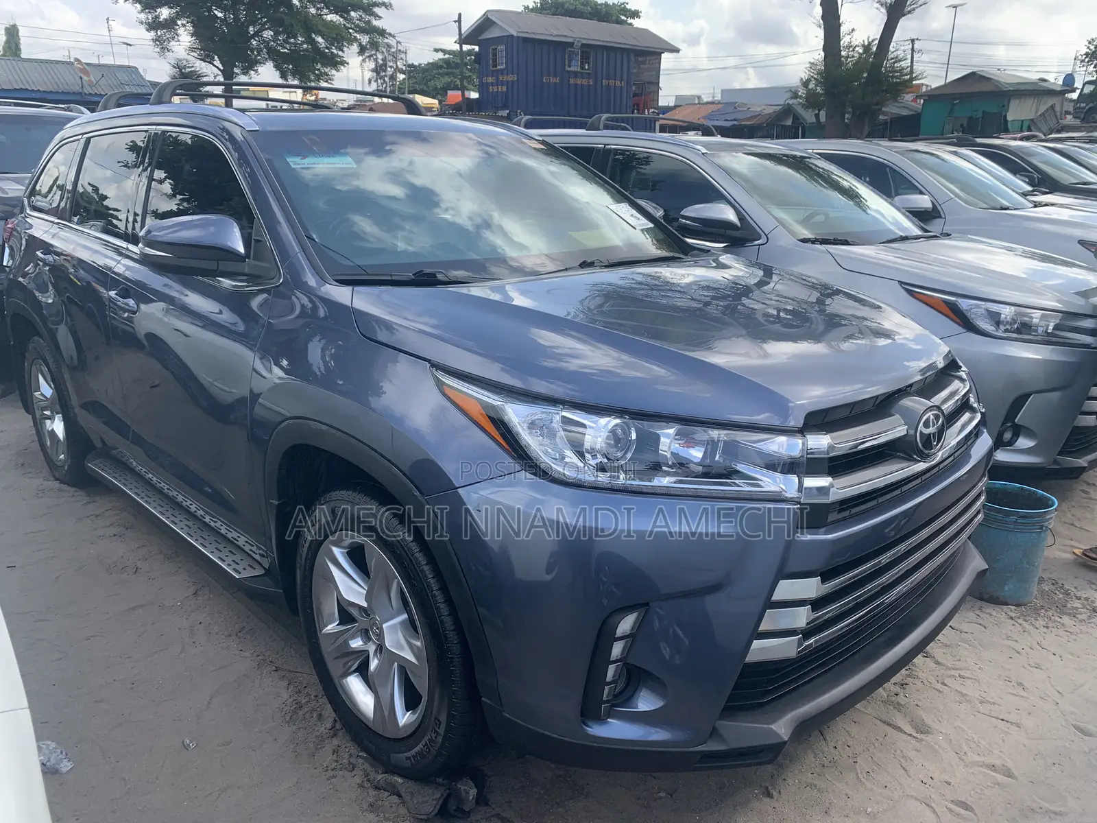 Toyota Highlander Limited 4dr SUV (3.5L 6cyl 6A) 2015 Blue
