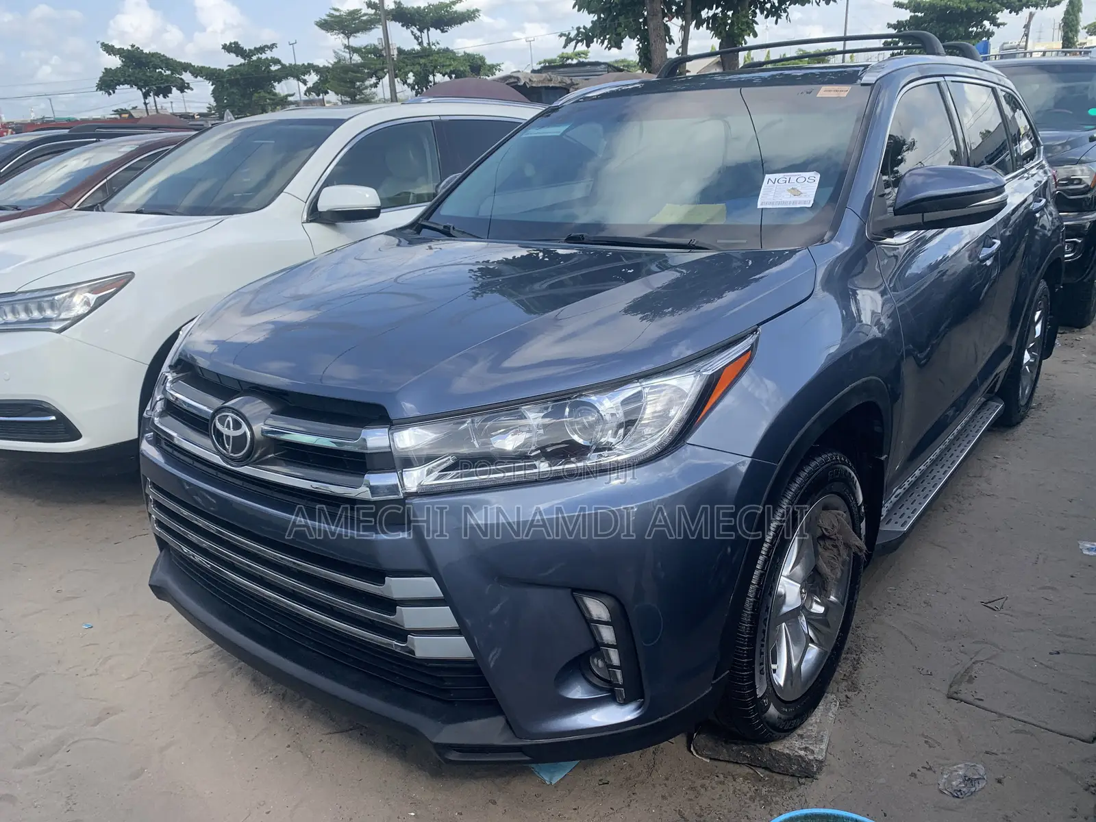 Toyota Highlander Limited 4dr SUV (3.5L 6cyl 6A) 2015 Blue