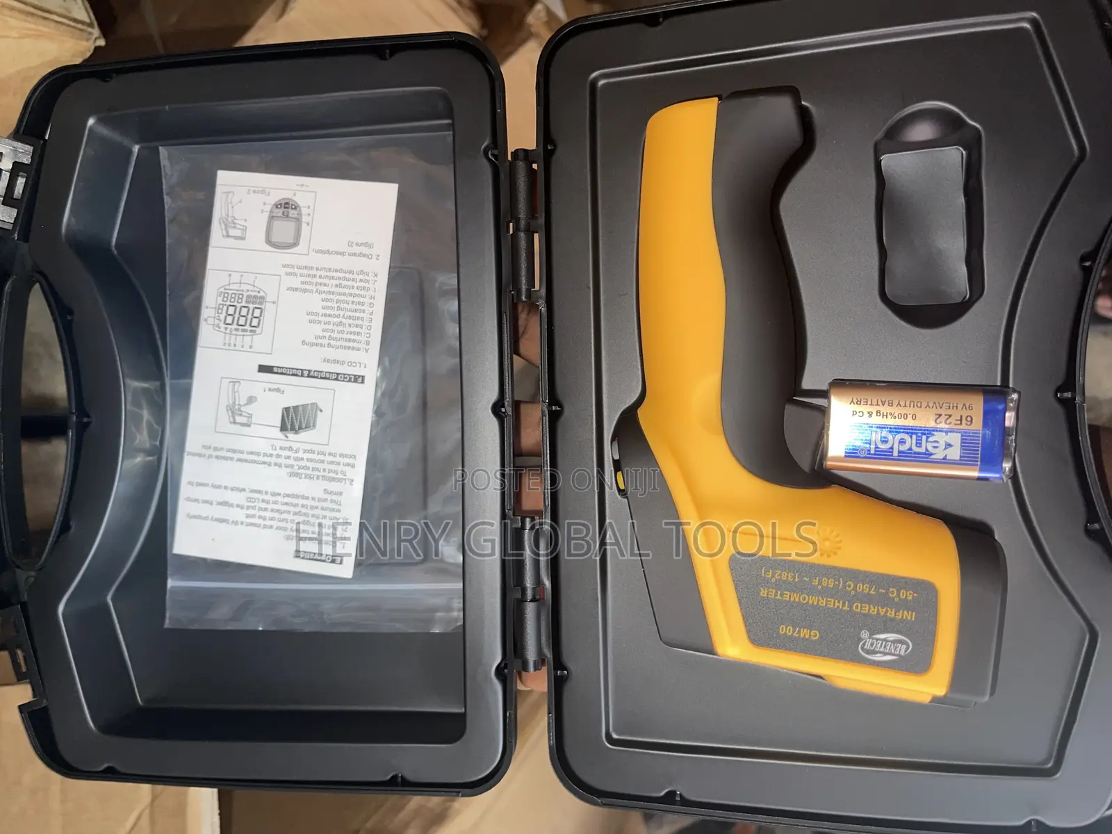 Gm700 Digital Infrared Thermometer