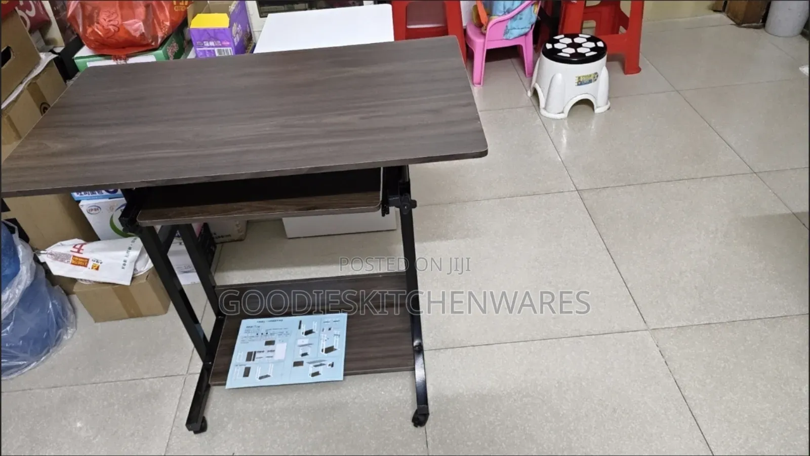 Laptop Table With Drawer 80 Cm