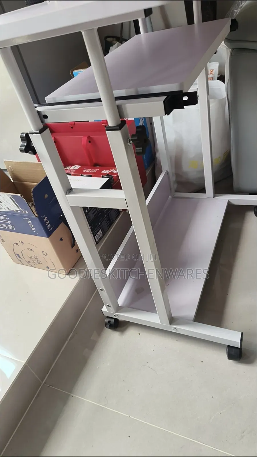 Laptop Table With Drawer 80 Cm