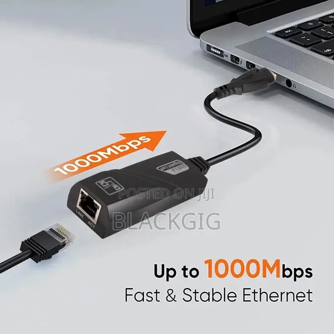 Usb Ethernet Adapter Usb to Rj45 Internet Network Card Usb3.0