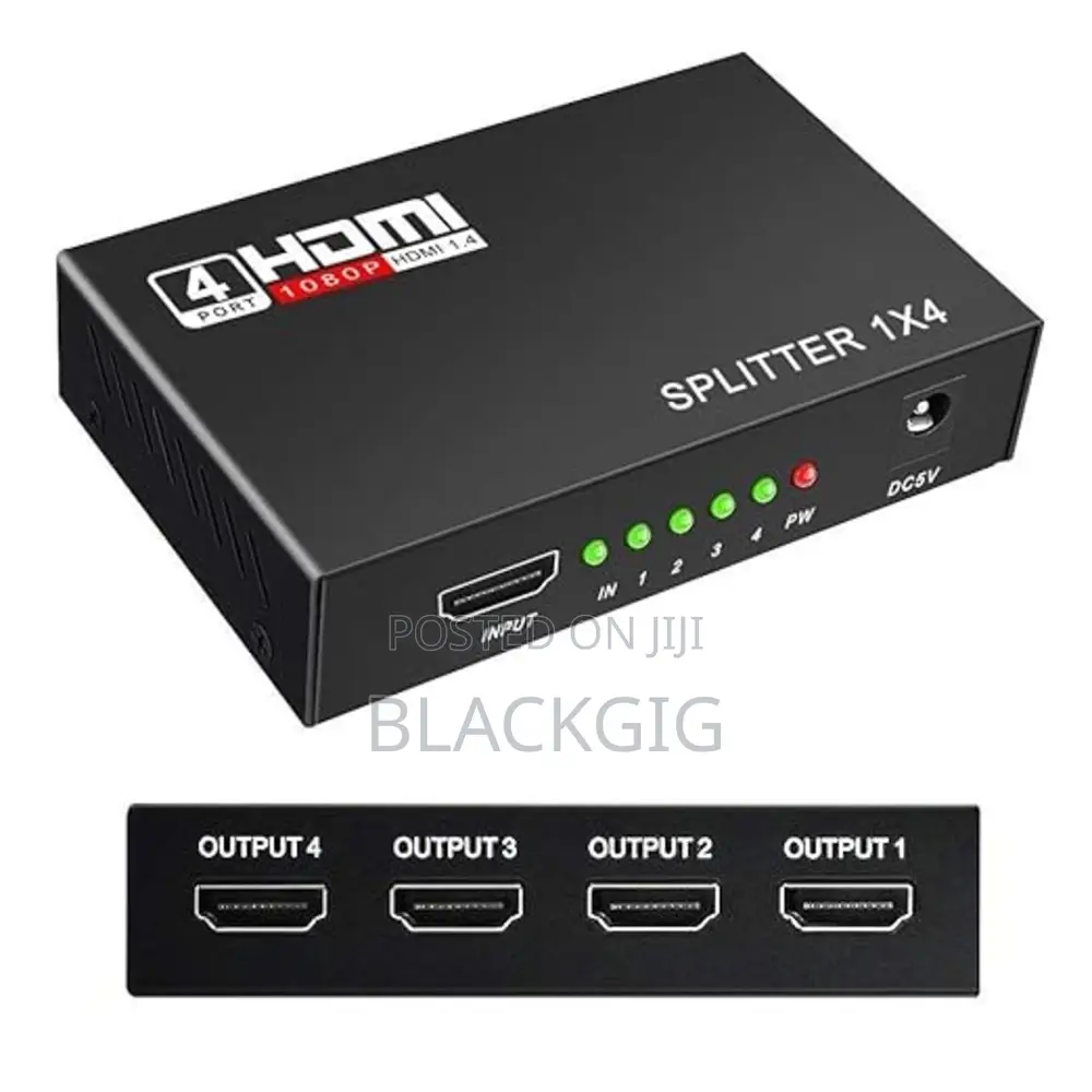 4port Hdmi Splitter 1x4 Hdmi Switcher Full Hd