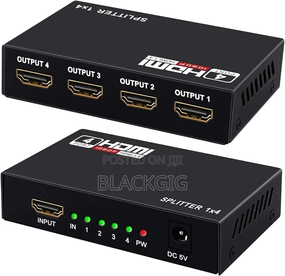 4port Hdmi Splitter 1x4 Hdmi Switcher Full Hd