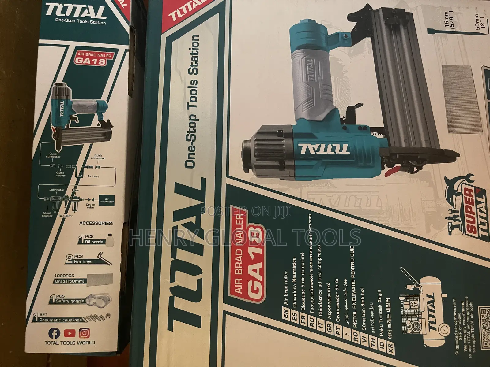 Ga18 2in1 Total Air Brad Nailer