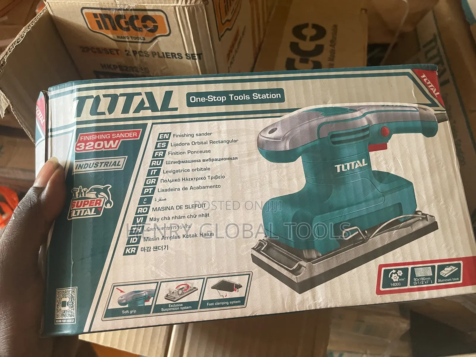 320w Total Finishing Sander Machine