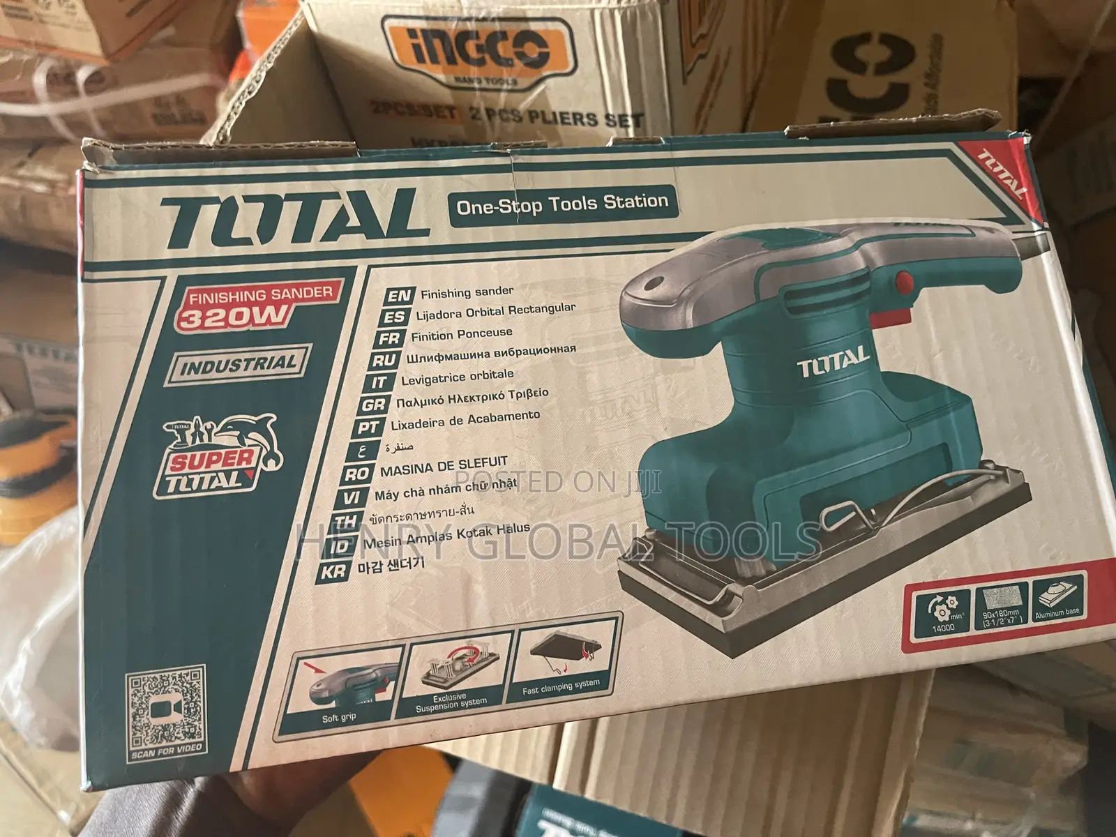 320w Total Finishing Sander Machine