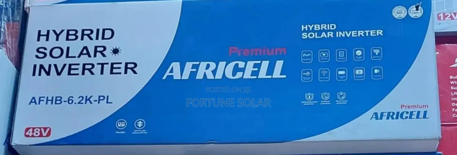 Africel 6.2kva 48 Hybrid Inverter Transformer Less