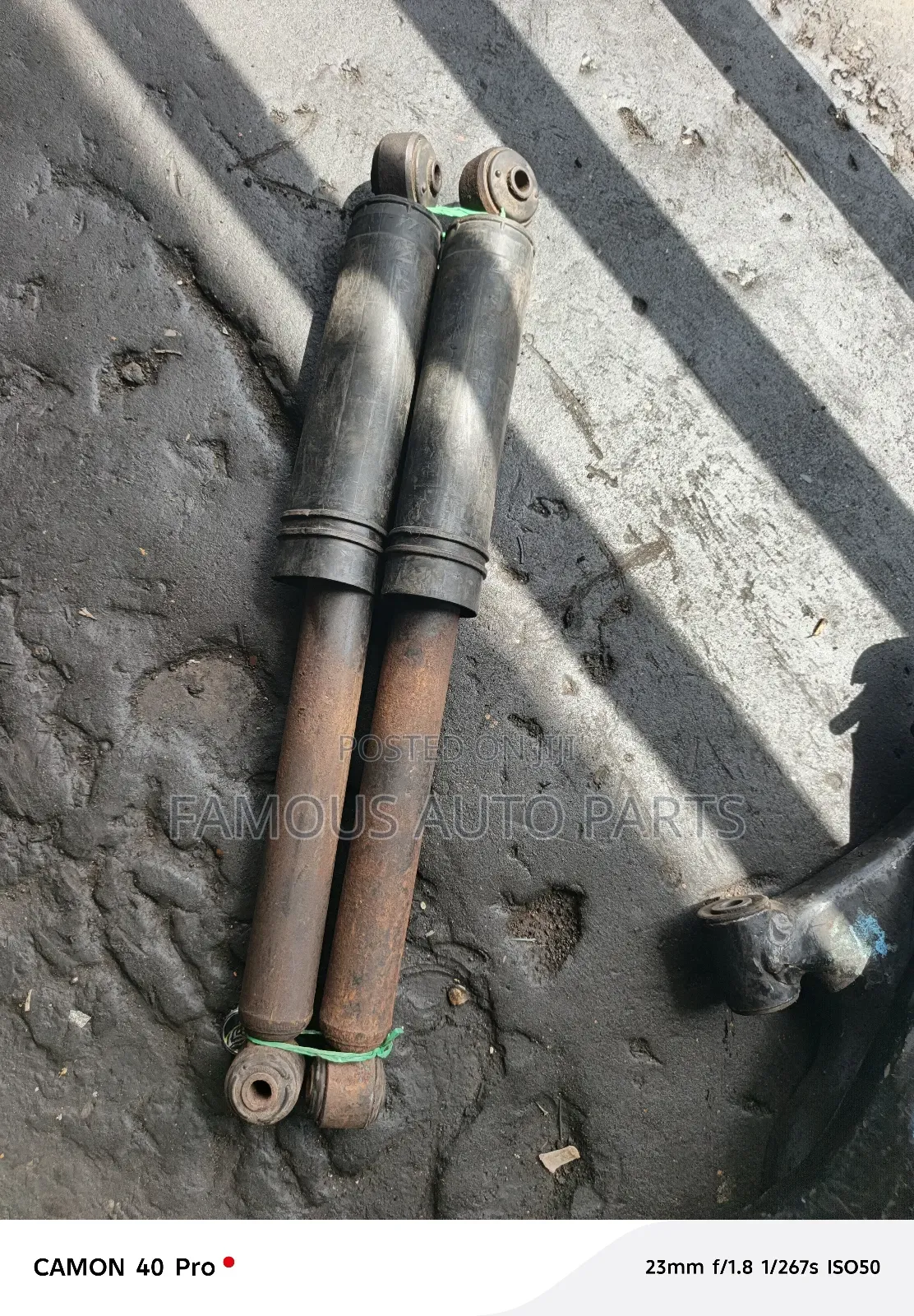 Back Shock Observer Chevrolet Captiva 2007