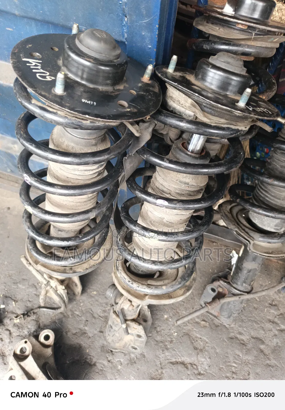 Back Shock Absorbers Chevrolet Captive 2007