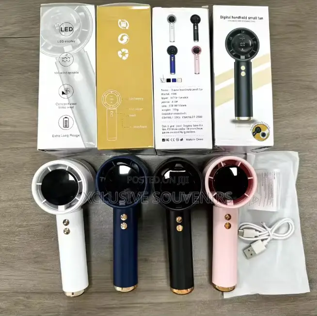 Usb Mini Portable 100-speed N68 High Speed Handheld Turbo Fan