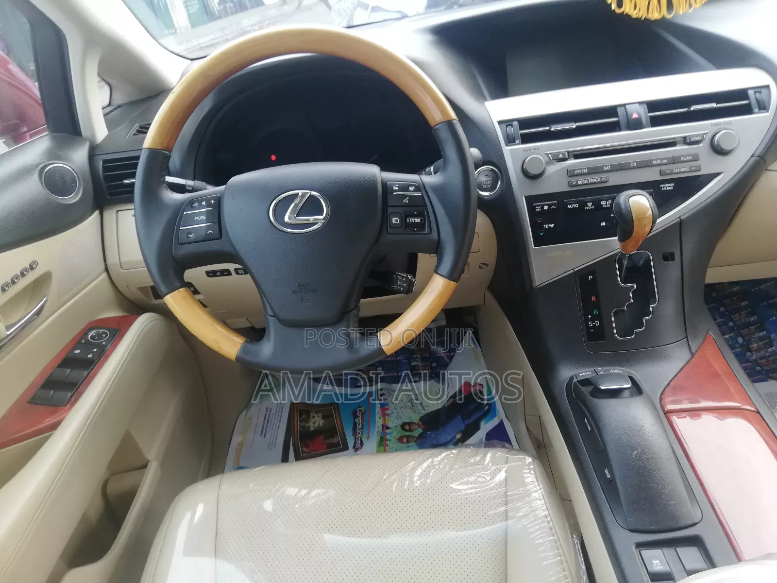 Lexus RX 350 AWD 2012 Red