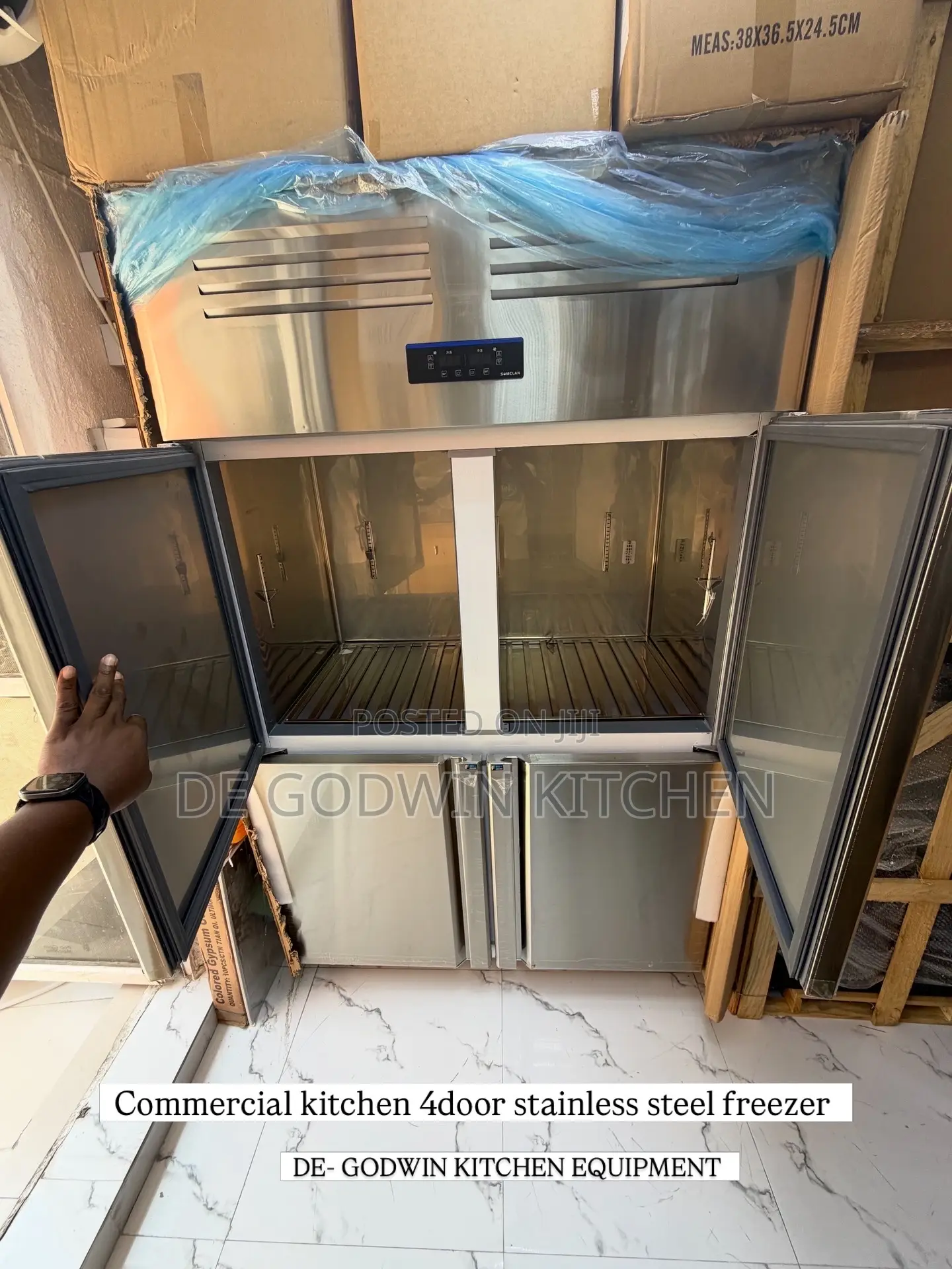 4door Stainless Steel Freezer Now Available