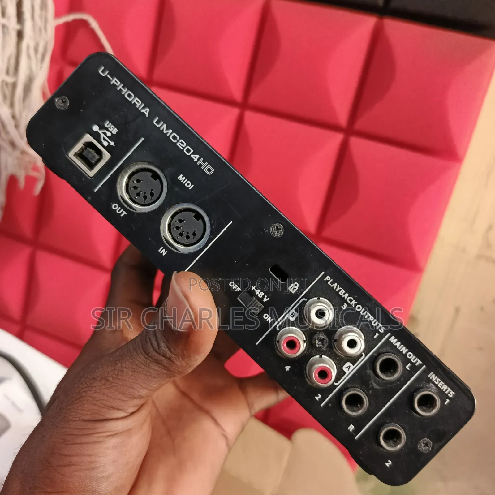 Behringer U-Phoria Umc204hd Sound Card