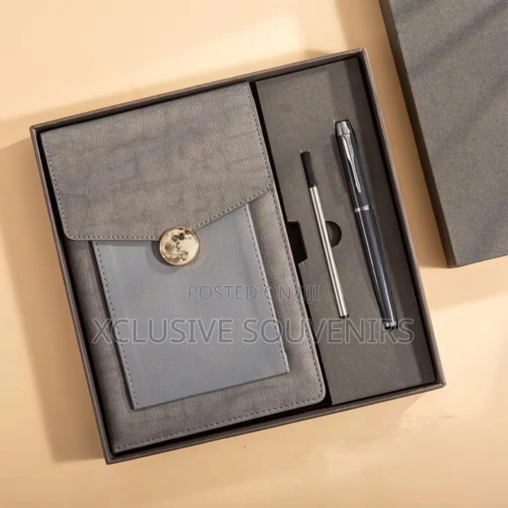 Premium A5 Business Gift Notebook Set With Pen