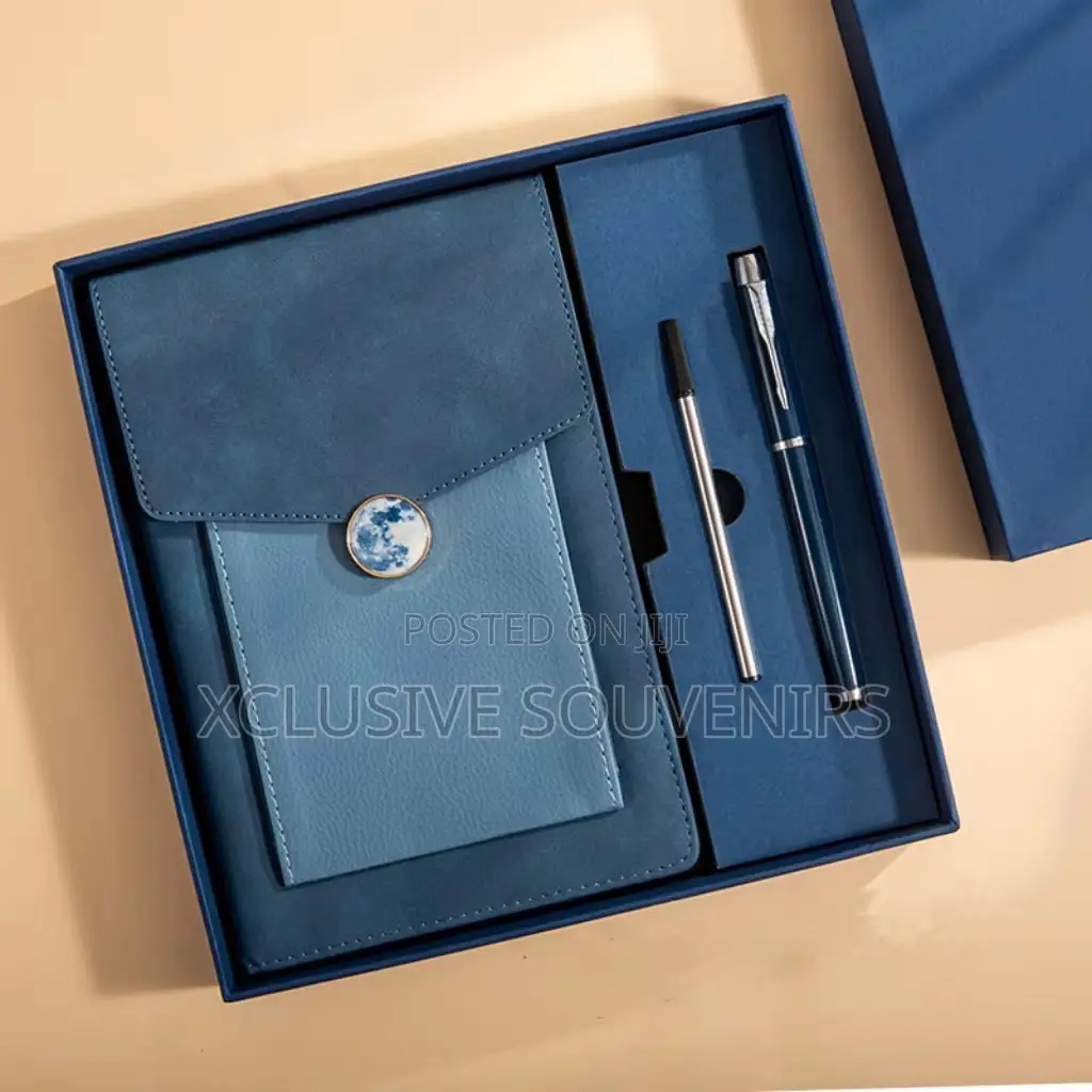 Premium A5 Business Gift Notebook Set With Pen
