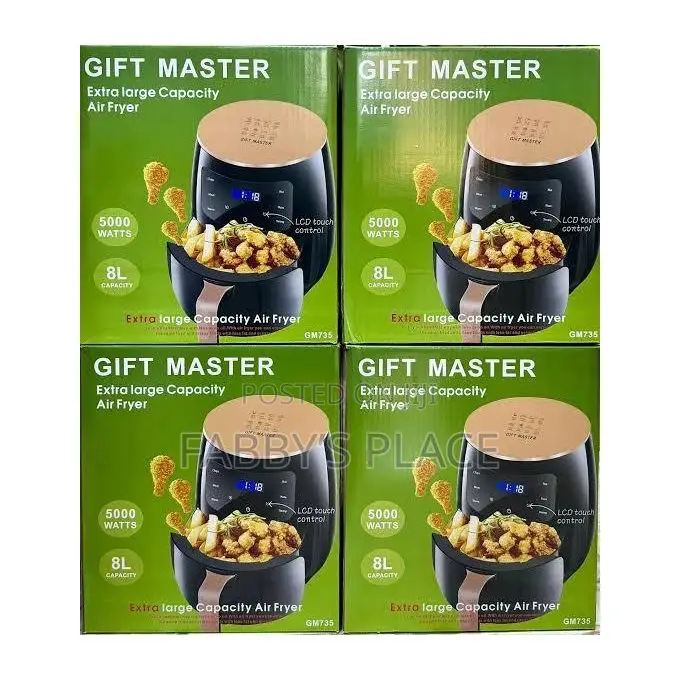 Gift Master 8l Air Fryer (Big Size) + Free Air Fryer Paper