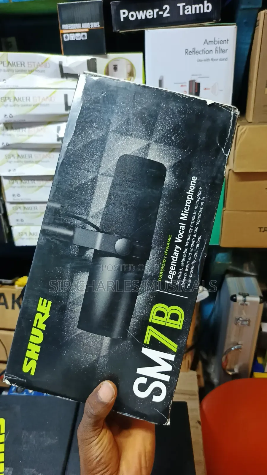 Shure Sm7b Vocal Dynamic Microphone