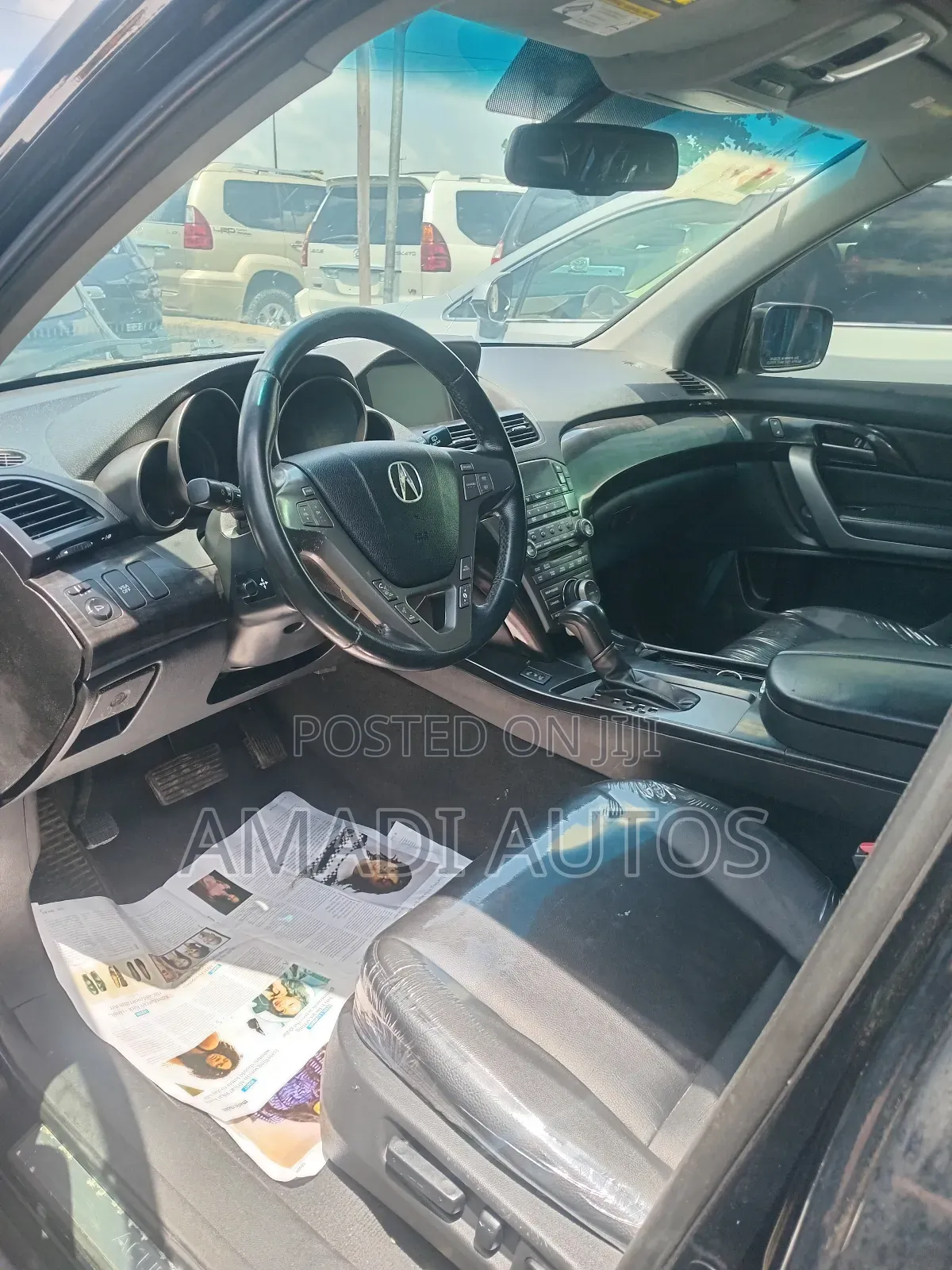 Acura MDX Technology Package AWD (3.7L 6cyl 5A) 2009 Black